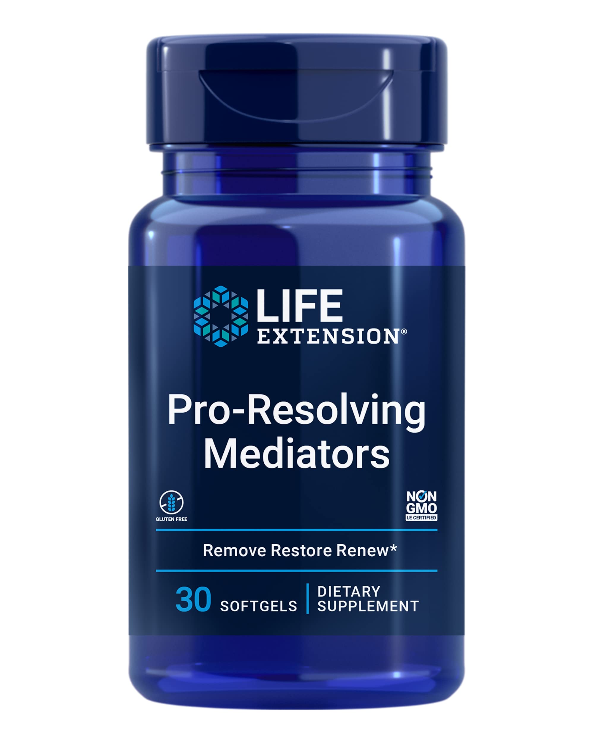Life Extension frontal del envase mostrando el producto y beneficios