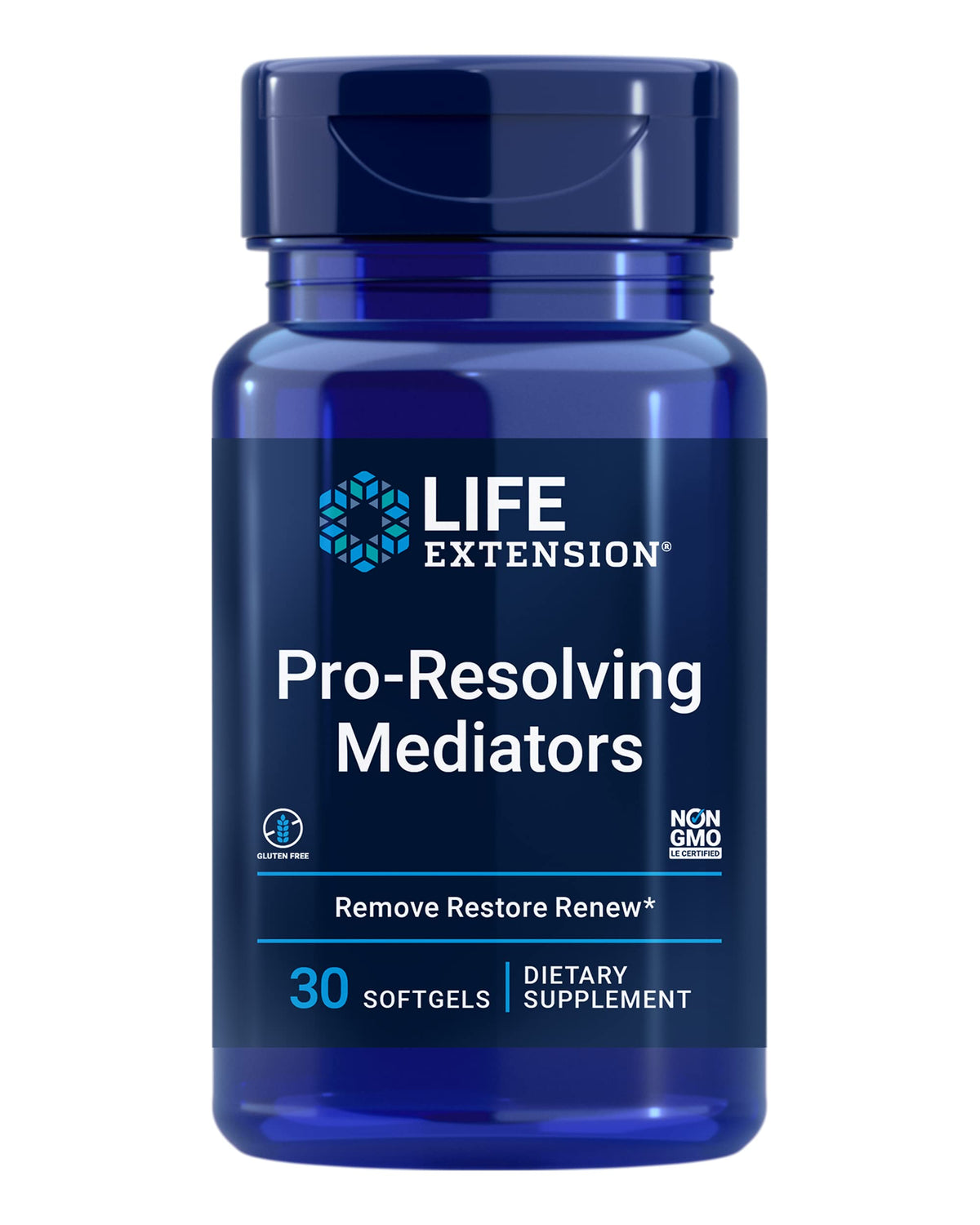 Life Extension frontal del envase mostrando el producto y beneficios