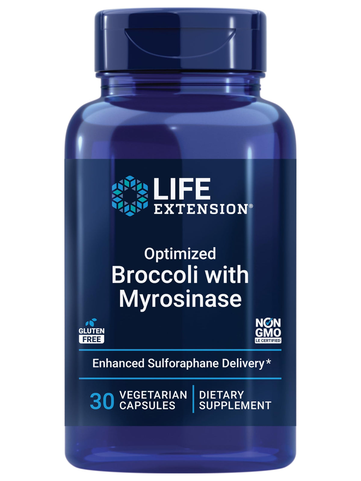 Life Extension envase frontal mostrando nombre y beneficios