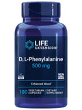 Life Extension frontal del empaque mostrando marca y beneficio para neurotransmisores