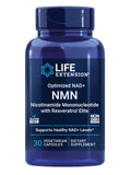 Life Extension envase frontal NMN con resveratrol para energía celular