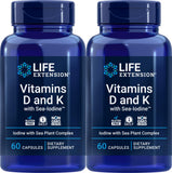 Life Extension envase frontal del pack doble mostrando la etiqueta y beneficios