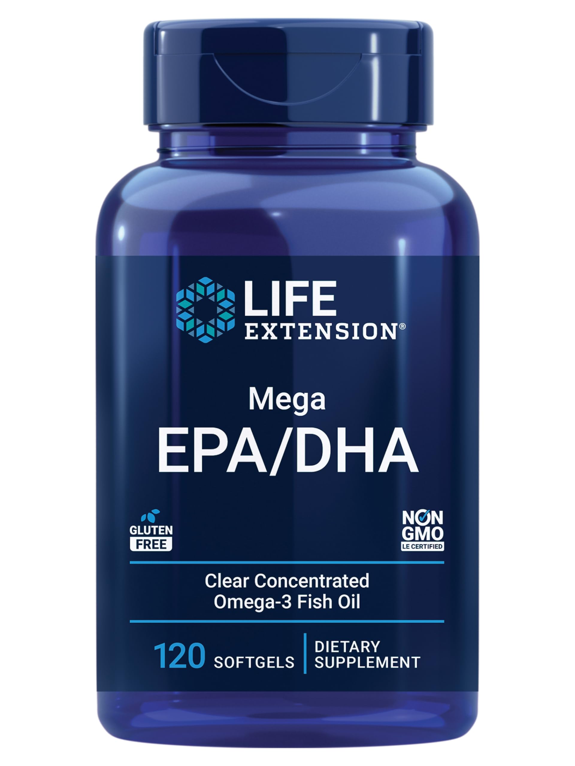 Life Extension vista frontal del envase que transmite confianza y pureza