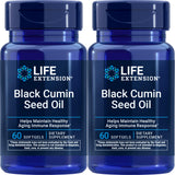 Life Extension frasco frontal pack de 2 mostrando etiqueta y formato conveniente