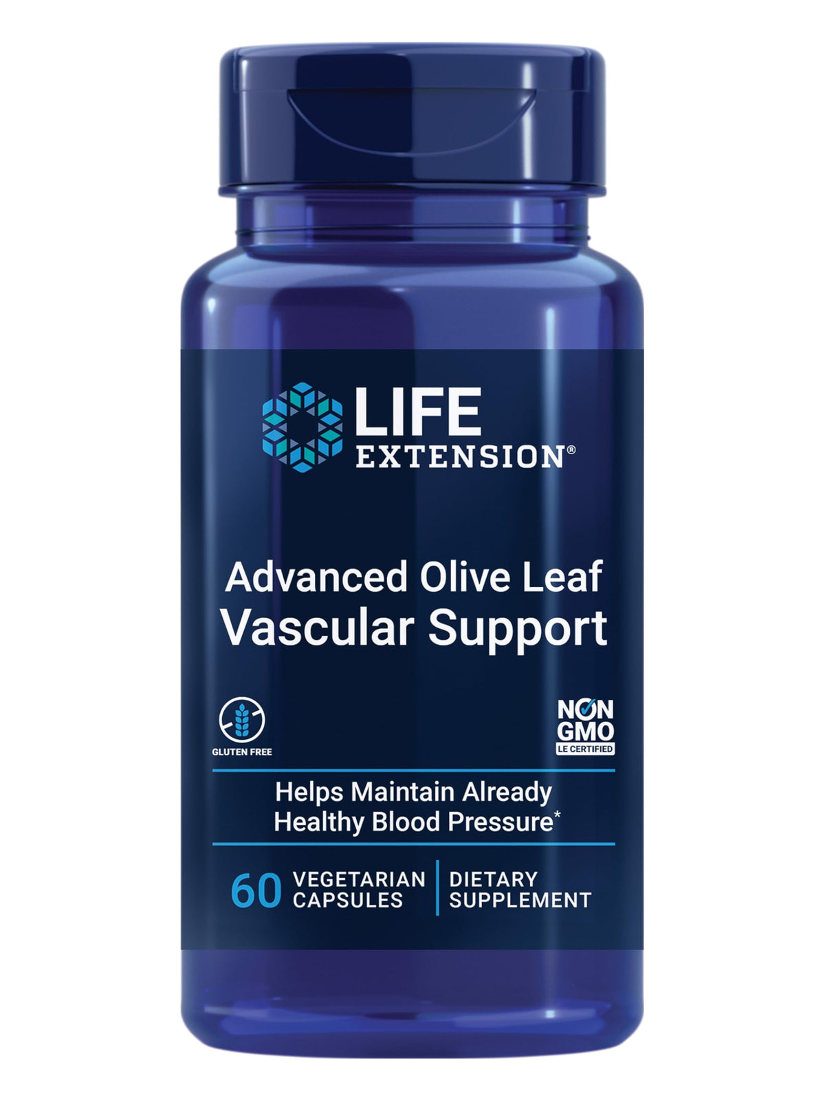 Life Extension vista frontal del envase mostrando rotulado y beneficios