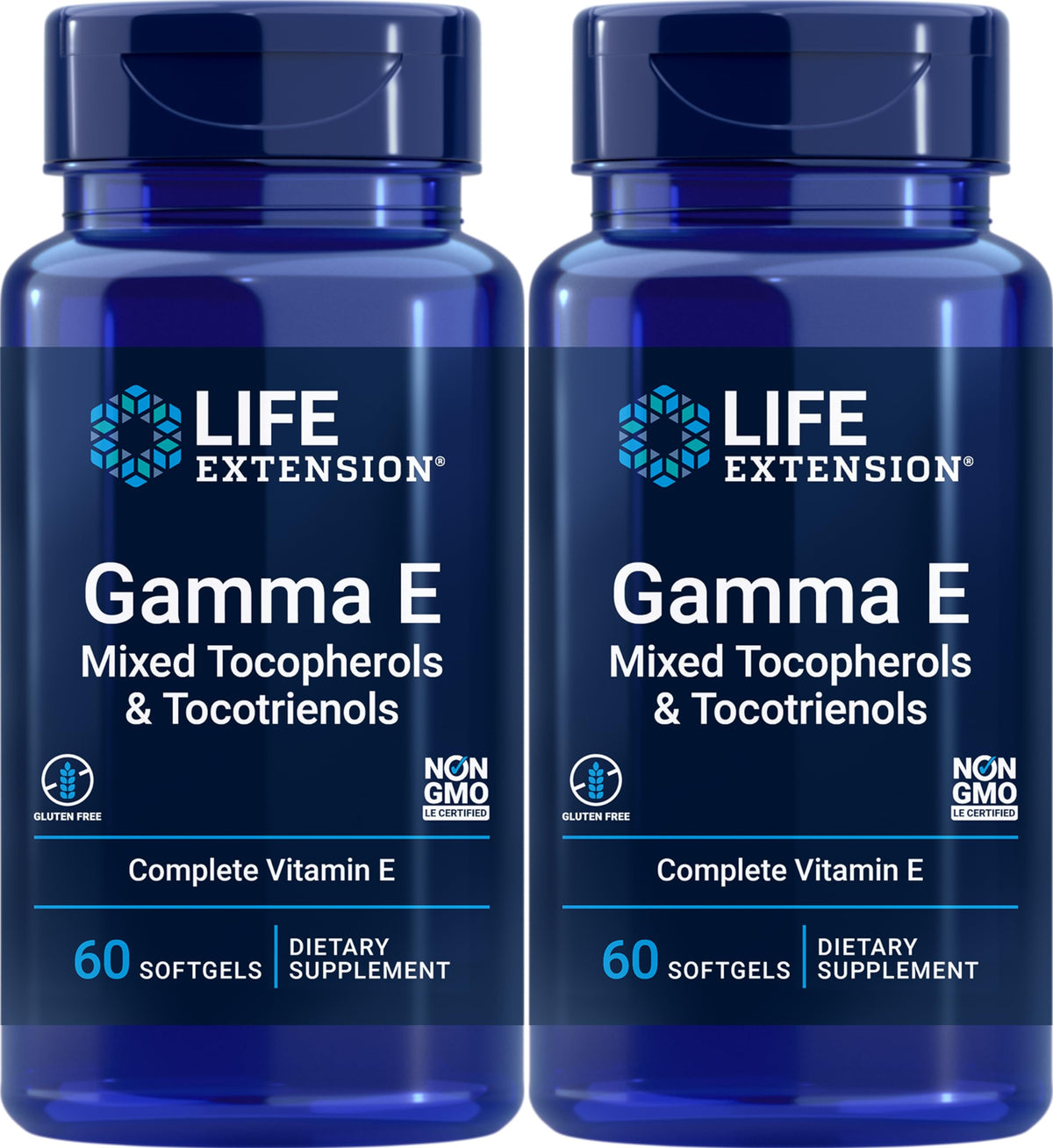 Life Extension envase frontal del pack de 2 con beneficios antioxidantes