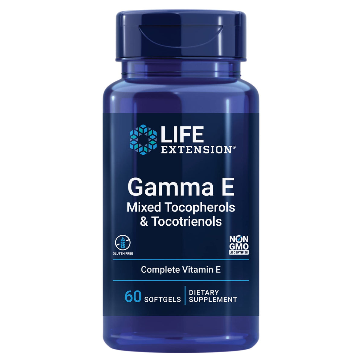Life Extension vista frontal del envase, claro beneficio antioxidante