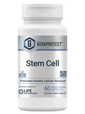 Life Extension frasco frontal del producto GEROPROTECT® Stem Cell muestra presentación clara y confiable