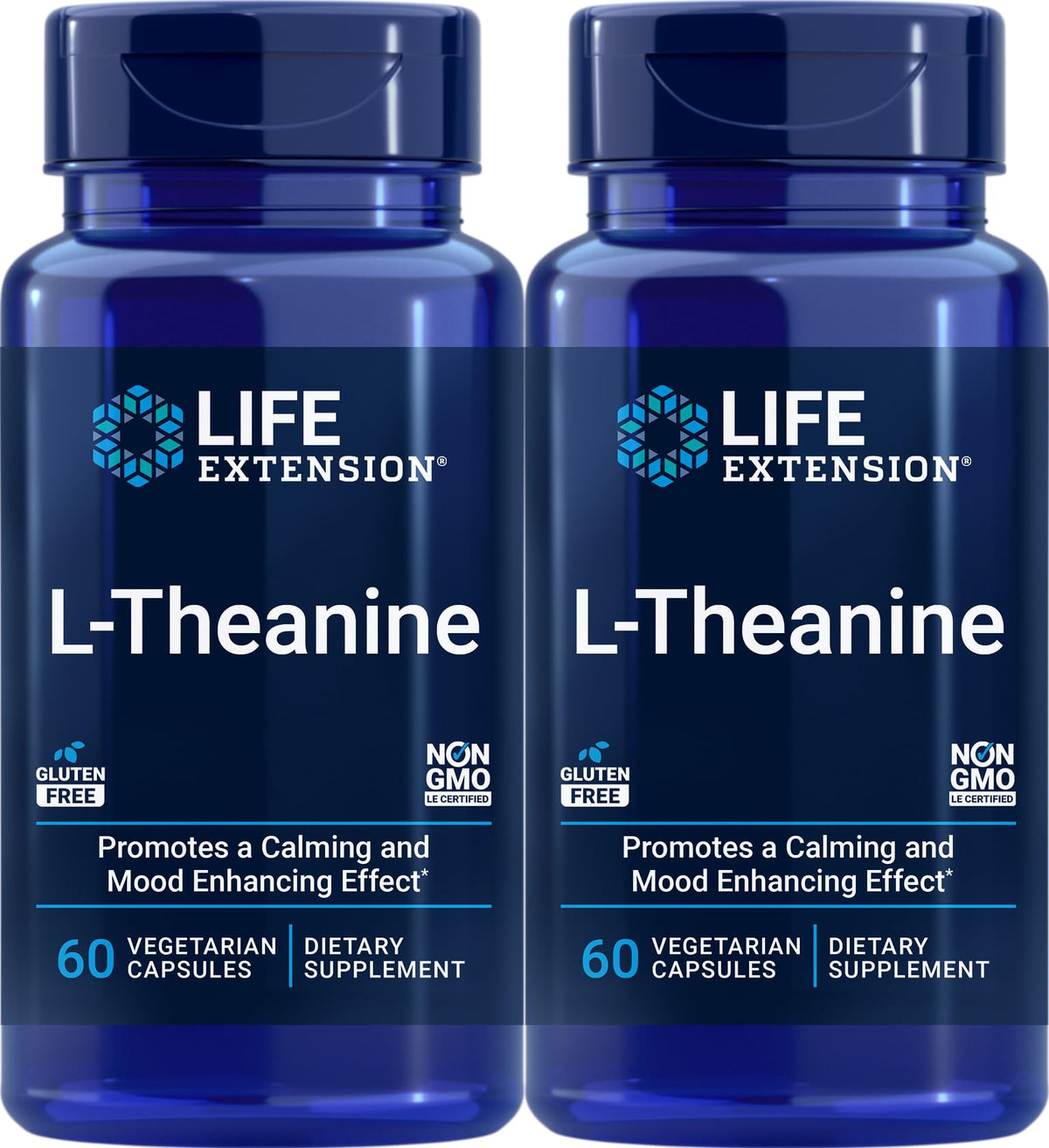 Life Extension frasco frontal que muestra el envase y facilita decisión de compra
