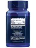 Life Extension cápsulas en mano destacando 500 mg por dosis y facilidad