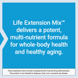 Life Extension selección de frutas y verduras usadas, aporte antioxidante visual