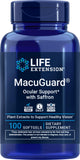 Life Extension frasco MacuGuard frontal mostrando etiqueta y cantidad