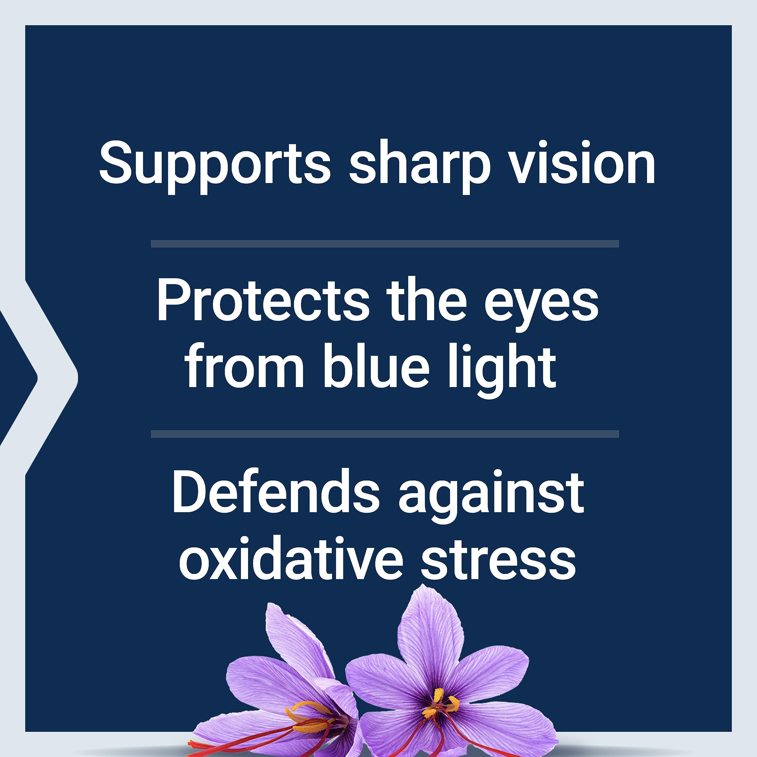 Life Extension ingredientes clave luteína y azafrán para soporte ocular
