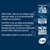 Life Extension producto en mesa con alimentos mediterráneos para contexto dietético