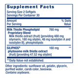 Life Extension botella abierta con softgels visibles, aporta conveniencia mensual