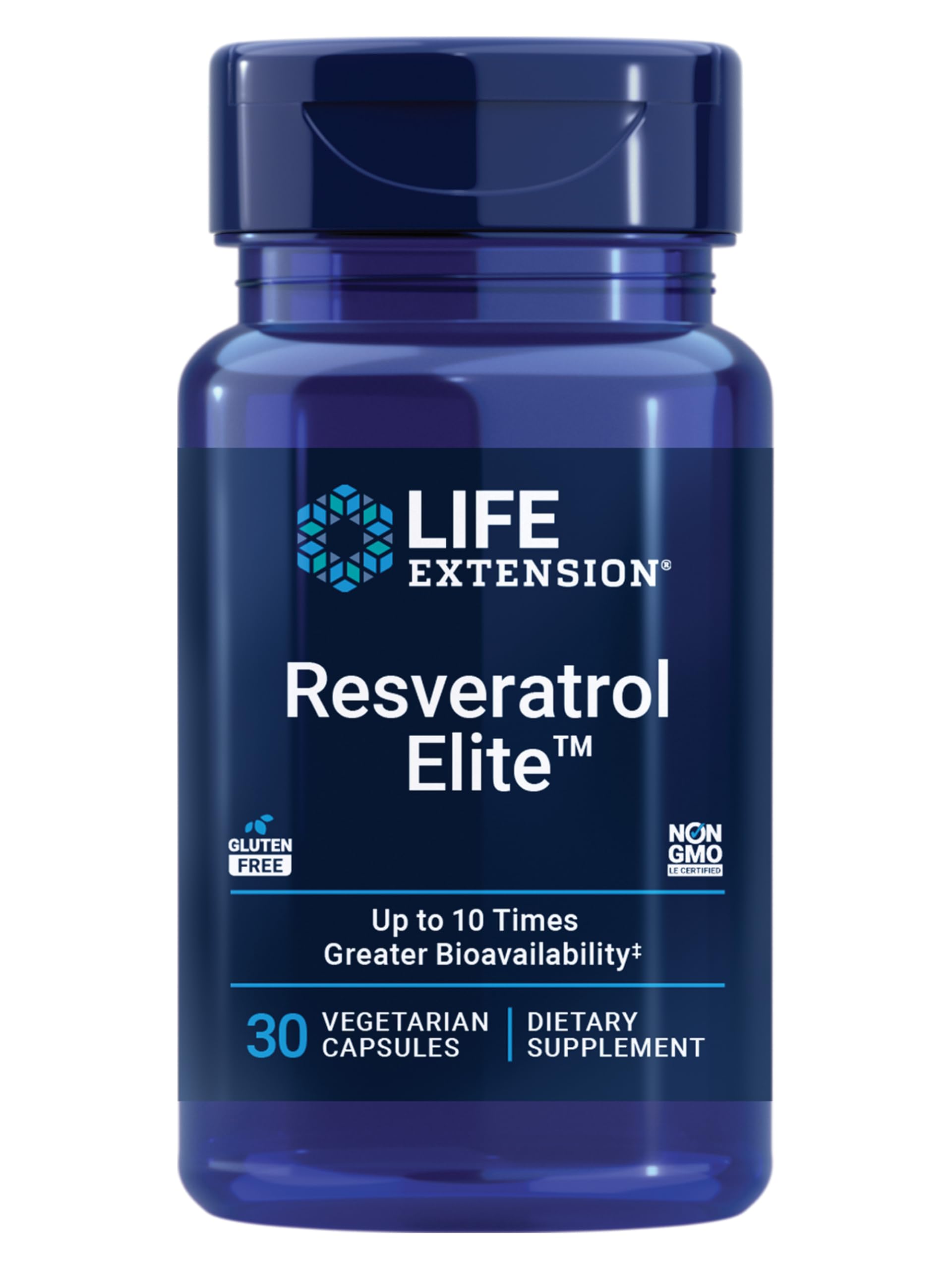 Life Extension envase frontal mostrando etiqueta y beneficios clave
