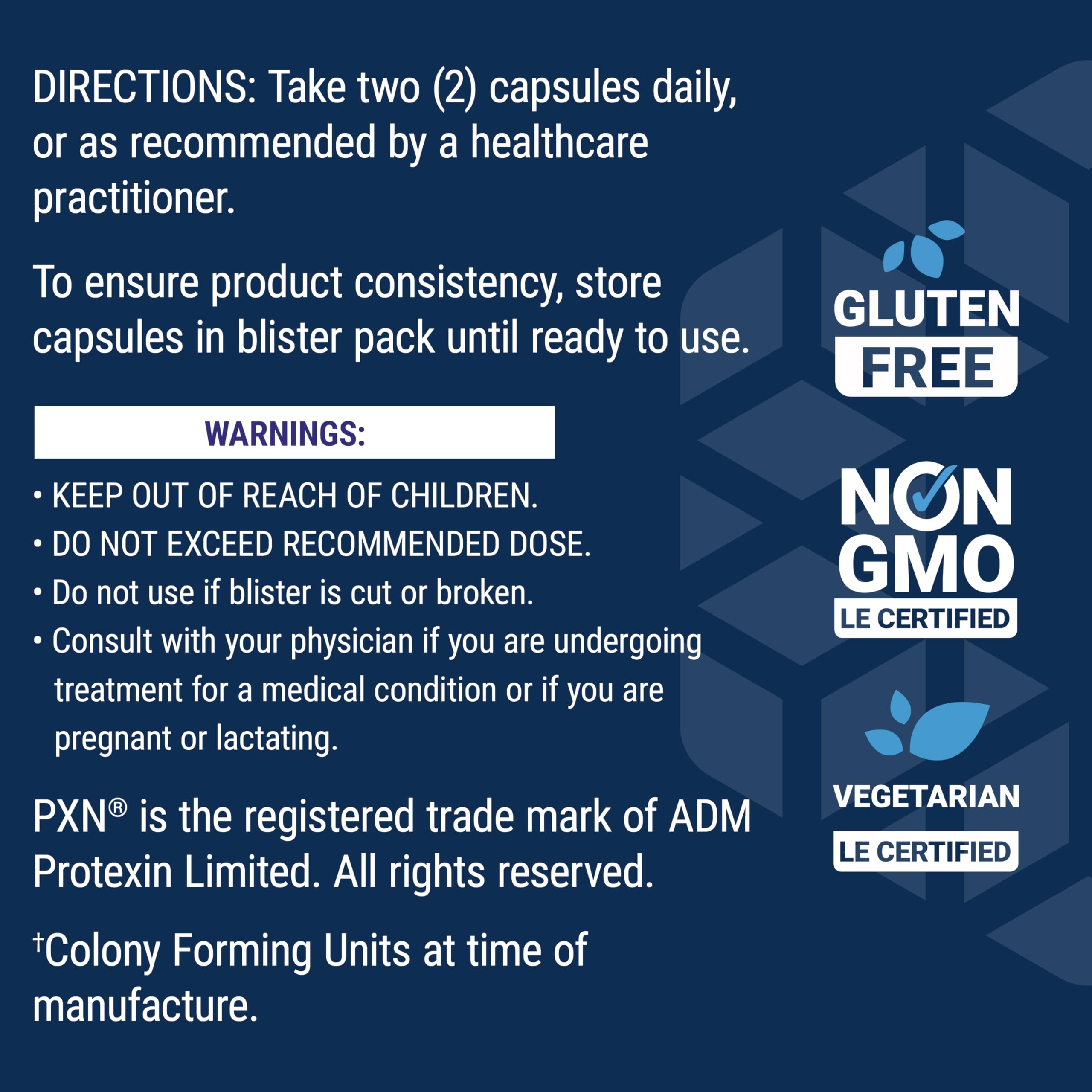 Life Extension sello sin gluten y non-GMO que aporta seguridad