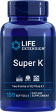 Life Extension frente del envase mostrando 150 softgels y claridad de uso