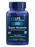 Life Extension frasco delantero mostrando diseño y beneficio de apoyo hormonal