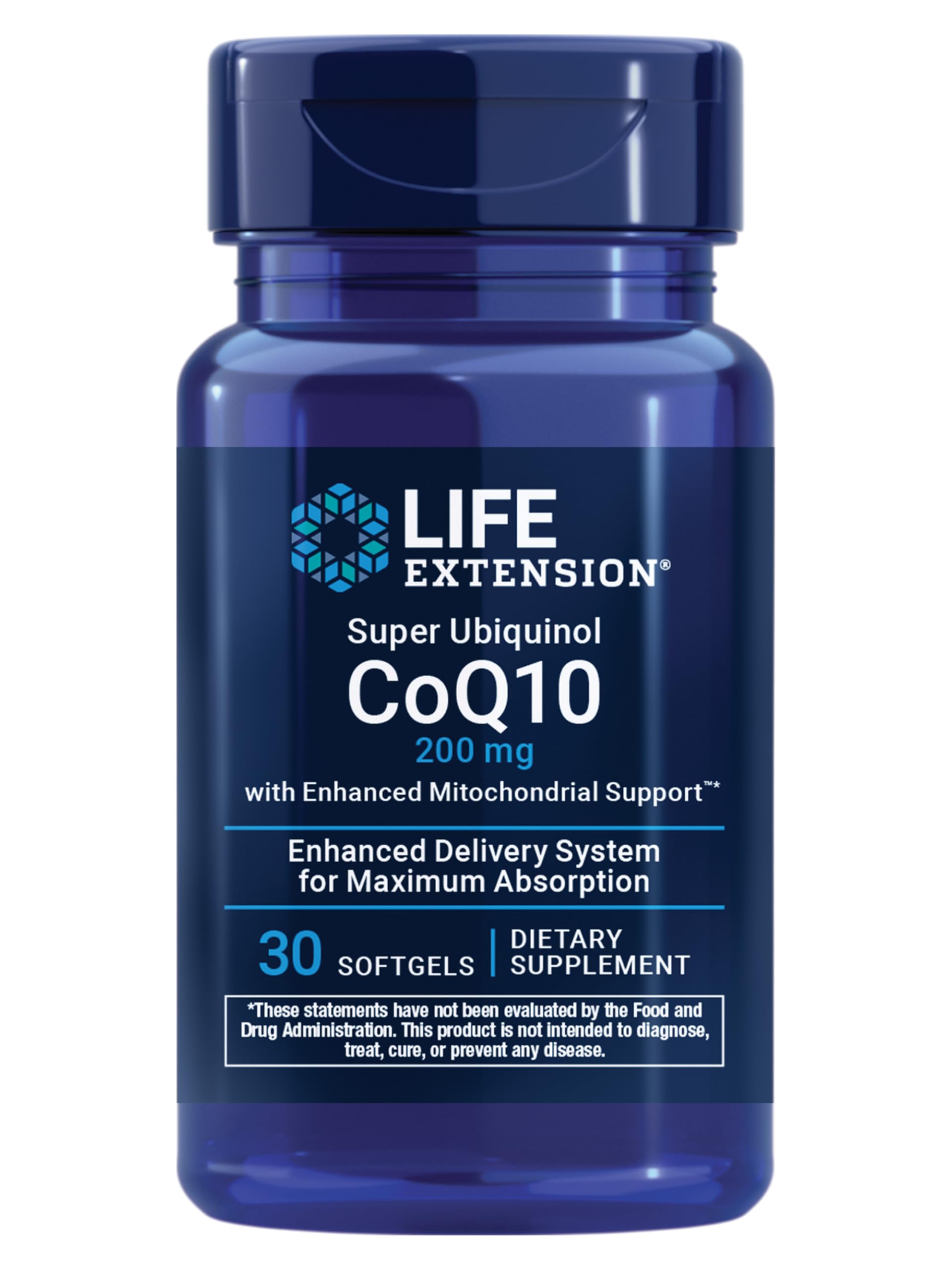 Life Extension frente del empaque mostrando softgels y beneficio de absorción