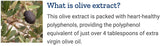 Life Extension detalle del aceite y extracto de oliva demostrando calidad