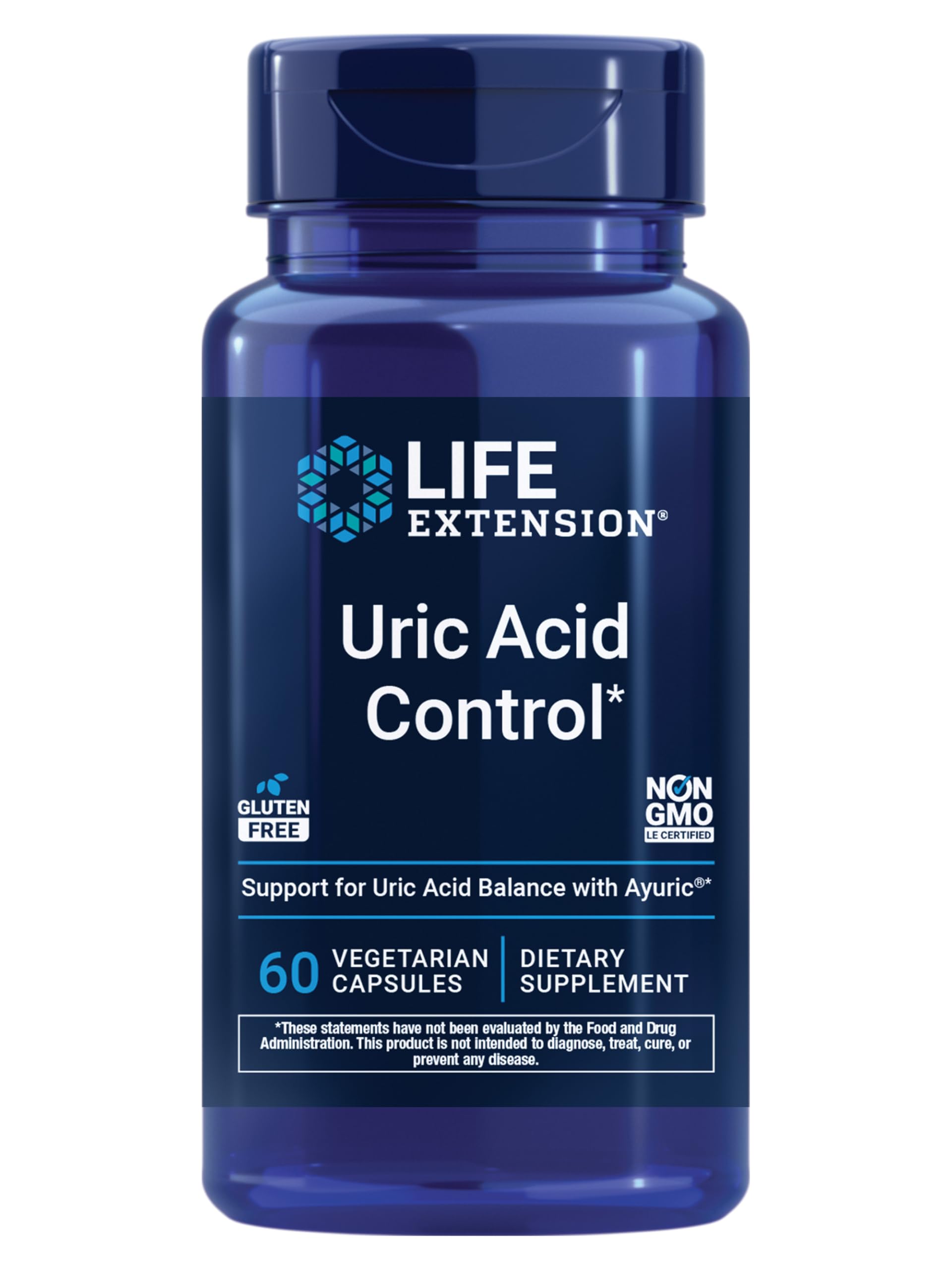 Life Extension frasco frontal mostrando etiqueta y beneficios claros