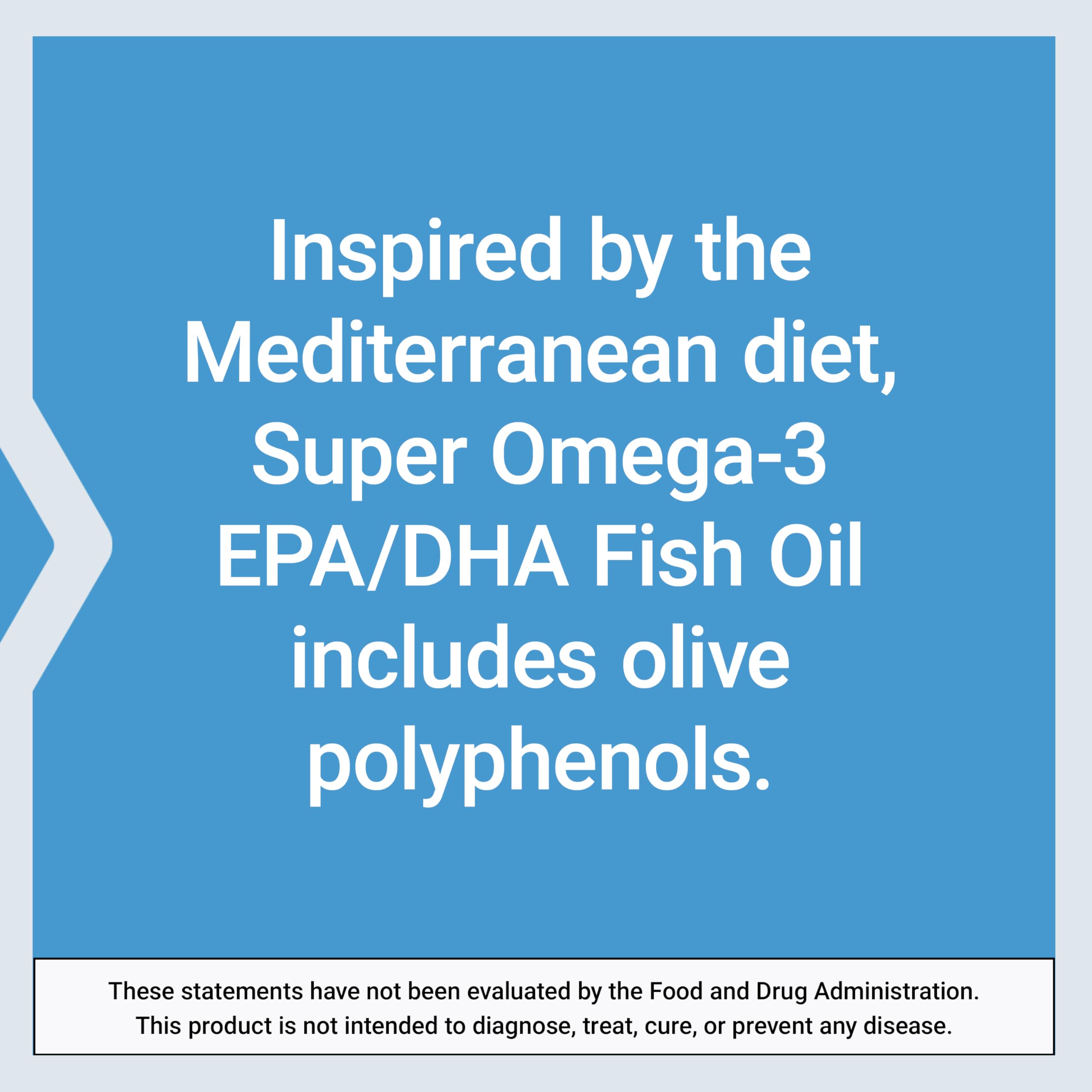 Life Extension suplemento sobre mesa junto a alimentos mediterráneos saludables