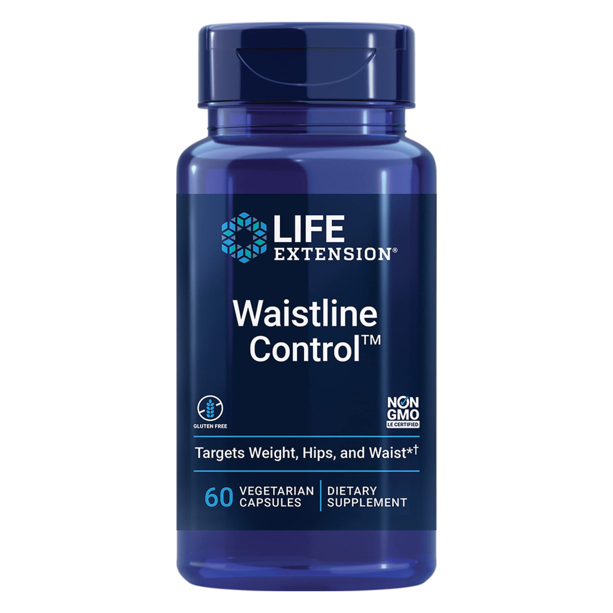 Life Extension envase frontal que muestra el nombre y beneficios visibles