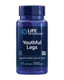 Life Extension frasco frontal mostrando 60 cápsulas y beneficio circulatorio