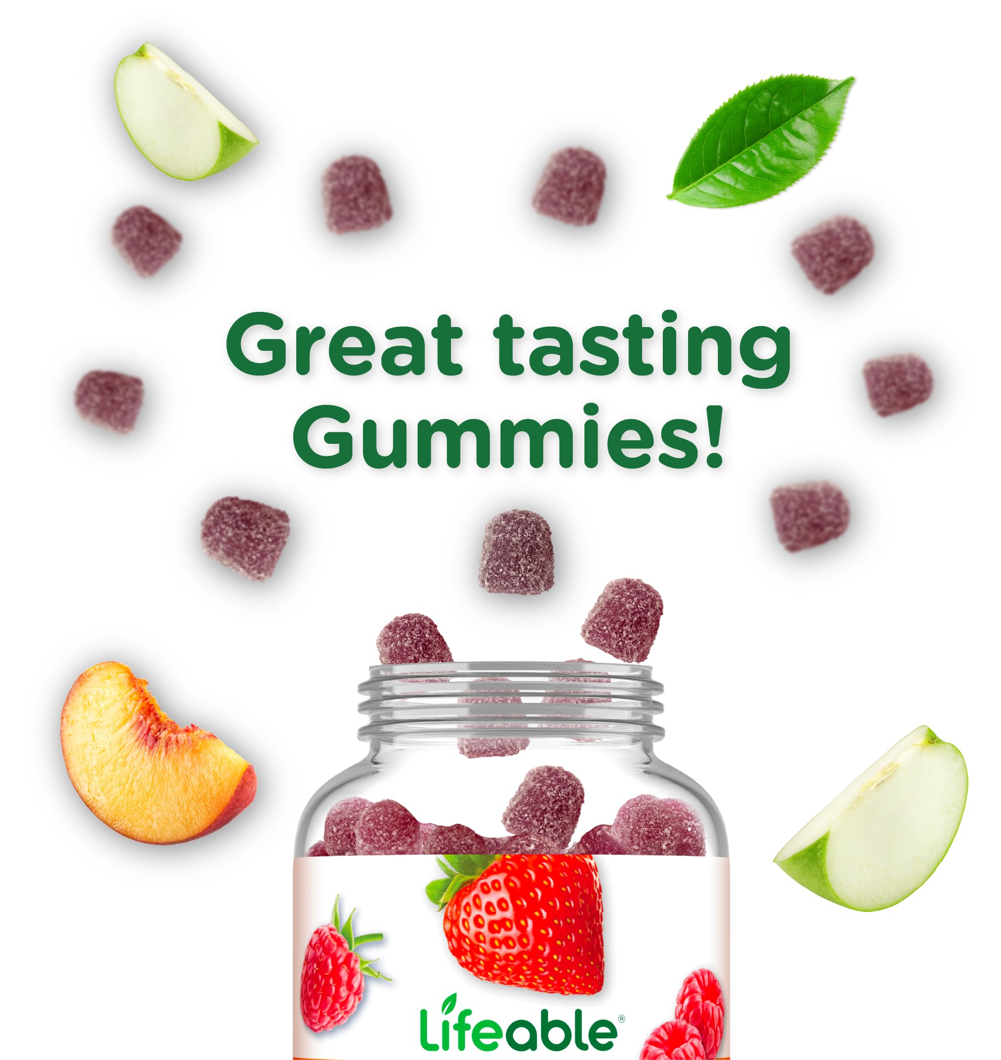 Lifeable detalle del packing y sello non-GMO, confianza y calidad