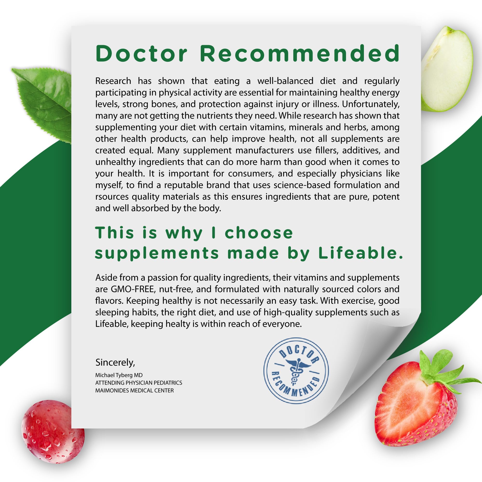 Lifeable etiqueta nutricional enfocada en colágeno y biotina