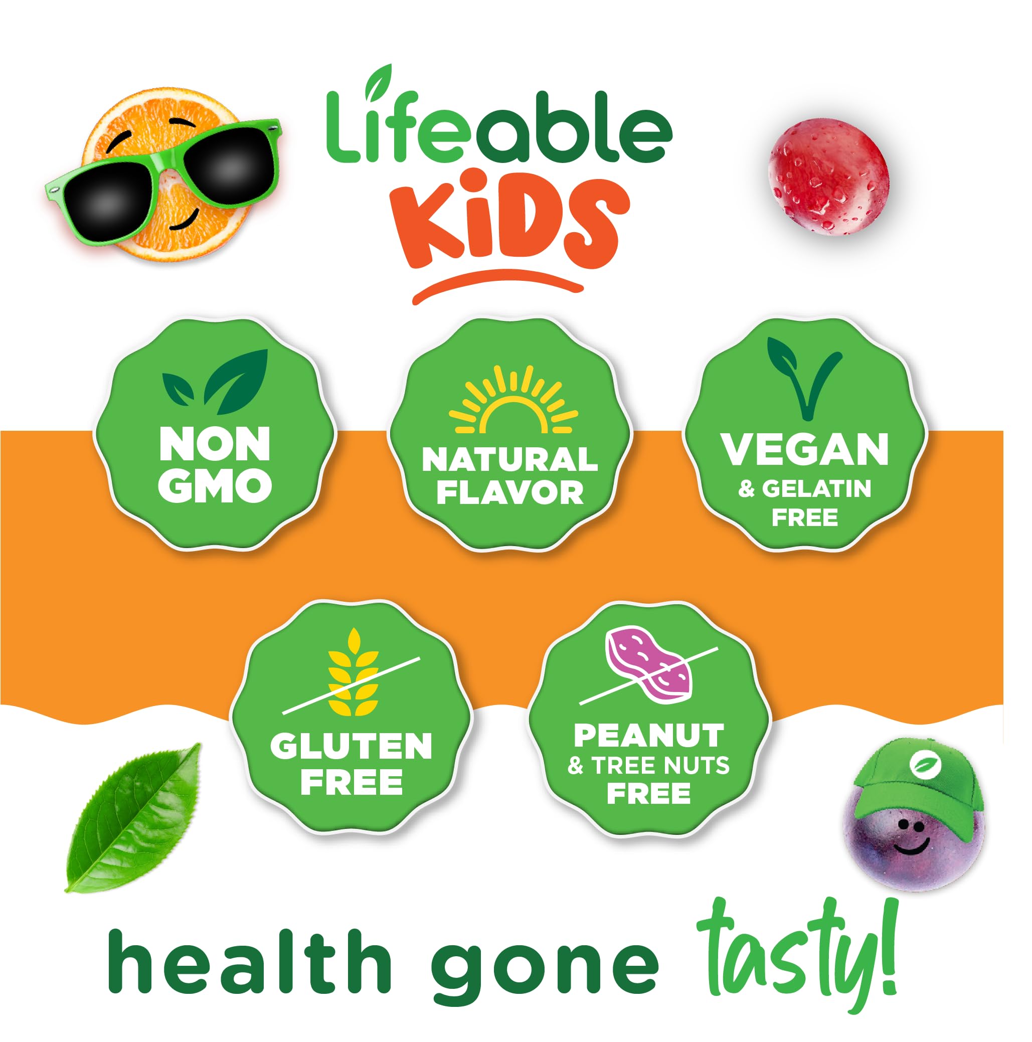 Lifeable etiqueta con información nutricional y extracto Lions Mane visible