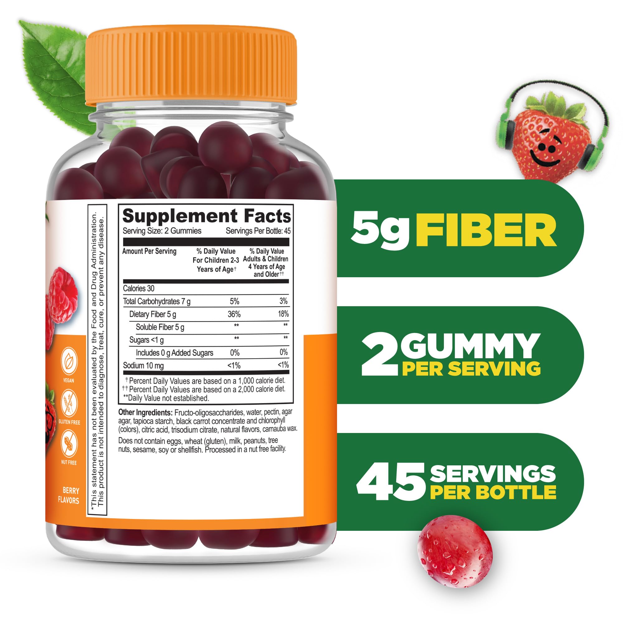 Lifeable primer plano de la textura gomosa y sabor berry apetecible