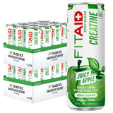 LIFEAID lata frontal Juicy Apple mostrando diseño y conveniencia