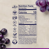 LIFEAID FITAID enfoque en uvas y acai resaltando sabor natural y sin azúcar