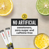 LIFEAID ingredientes principales ilustrados con beneficios para recuperación