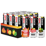LIFEAID FITAID pack frontal con latas, muestra variedad y conveniencia