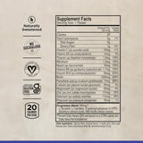 LIFEAID etiqueta PartyAid Go con información nutricional visible y clara