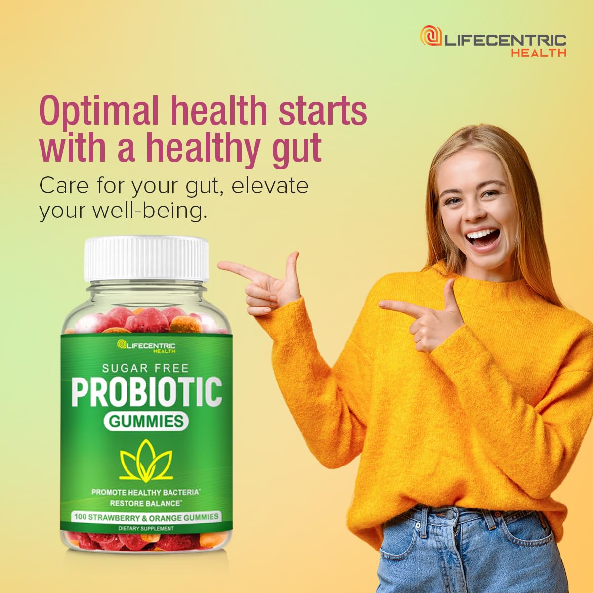 LifeCentric Health primer plano de textura pectínica, beneficio textura masticable natural
