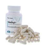 Capsulas de LIFEDNA Methyl+ en primer plano mostrando textura y color uniforme