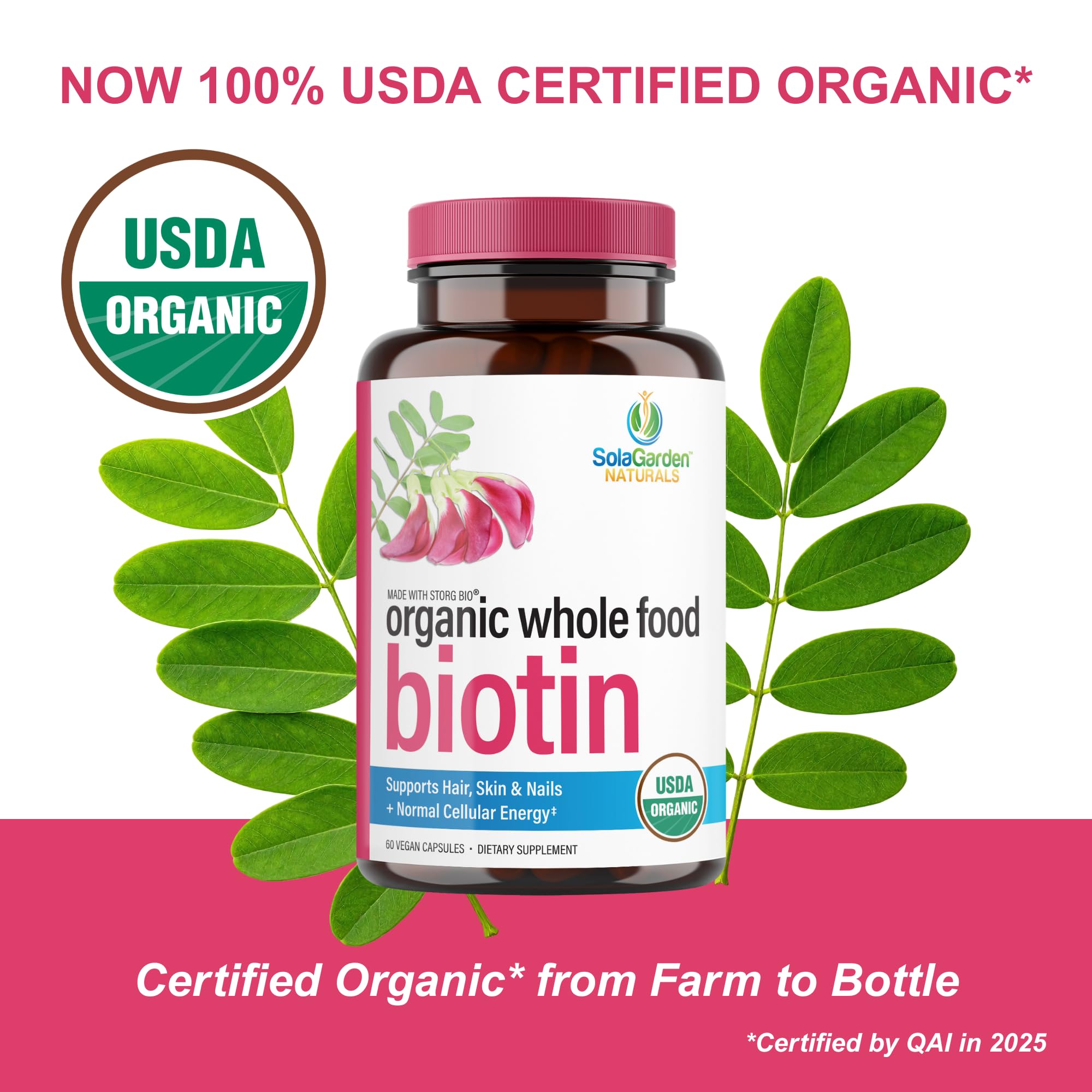 LifeGarden Naturals persona tomando cápsula destacando dosificación conveniente