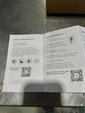 Lifelines etiqueta Apple Orchard en primer plano para identificación