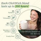 Lifelines instalando ClickWick en base para cambiar fragancia fácilmente