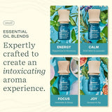 Lifelines gota de aceite esencial sobre fondo claro destaca pureza y textura