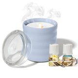 Lifelines vela periwinkle frontal muestra diseño acogedor