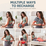 LifePro puerto USB y panel de control para recarga y selección de modos fácil