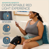Lifepro primer plano de LEDs 660nm/850nm destacando doble espectro
