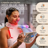 Lifepro perfil de silicona flexible destacando ajuste cómodo y adaptabilidad al rostro