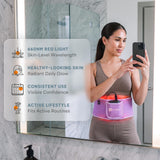 LifePro detalle del material flexible, comodidad al contornear el cuerpo
