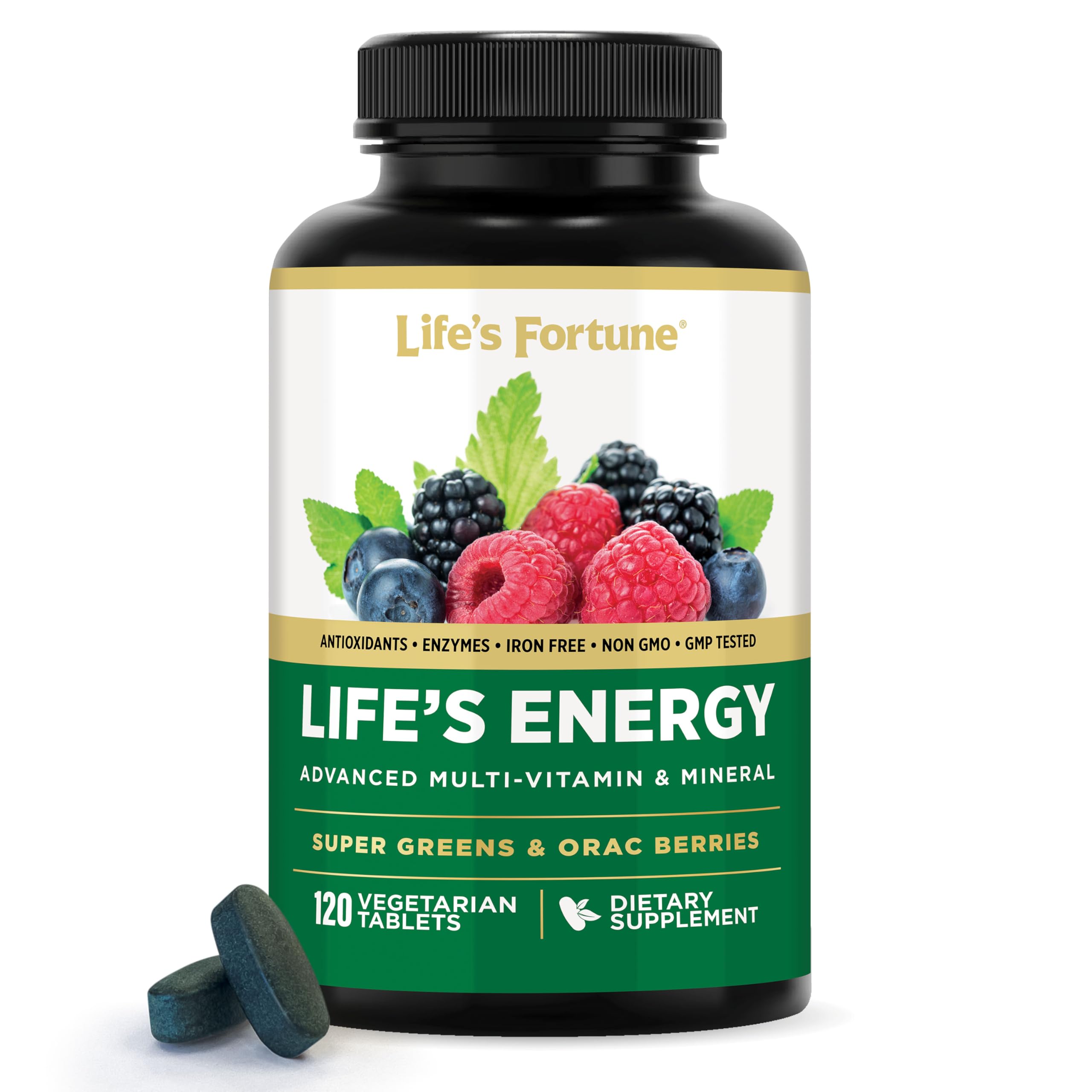 Life's Fortune imagen frontal del envase mostrando el producto y beneficios